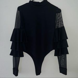 Fashionova Mesh Arm Bodysuit 🩱